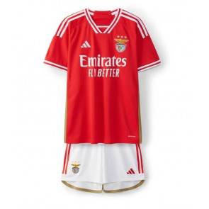 Benfica kläder Barn 2023-24 Hemmatröja Kortärmad (+ korta byxor)